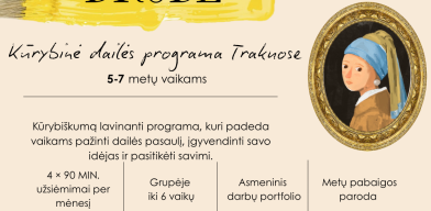 Dailės užsiemimai „Drobė”, Trakai