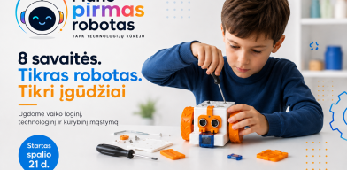 Mano pirmas robotas, Trakai