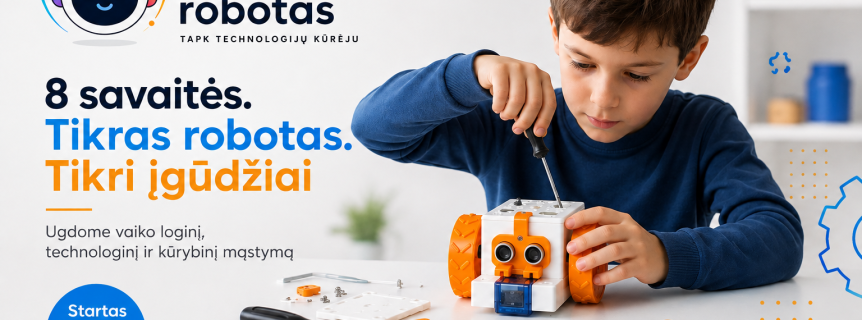 Mano pirmas robotas